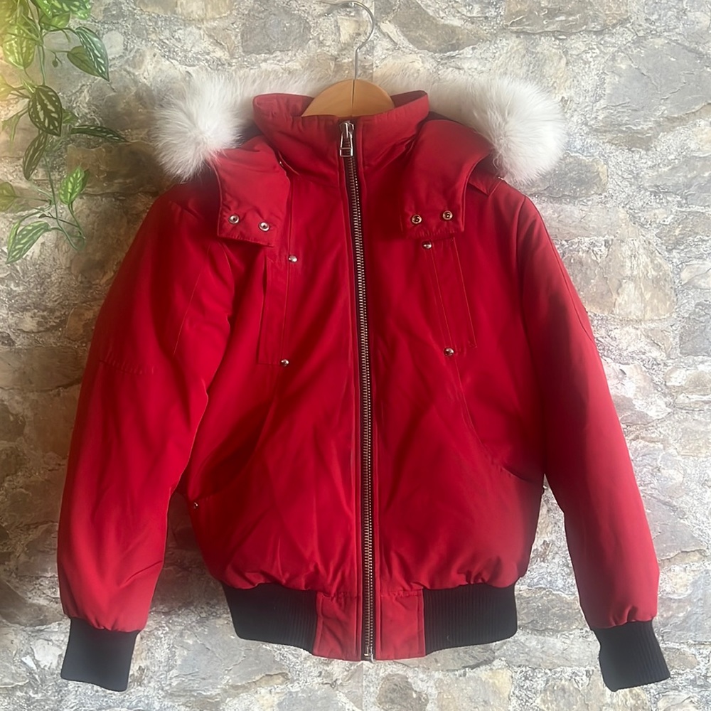 Moose Knuckles Juniors' Neoshear Bomber Jacket
